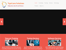 Tablet Screenshot of ngnguru.com